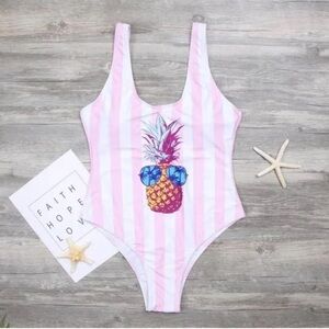 NWT IFFEI Pineapple One Piece